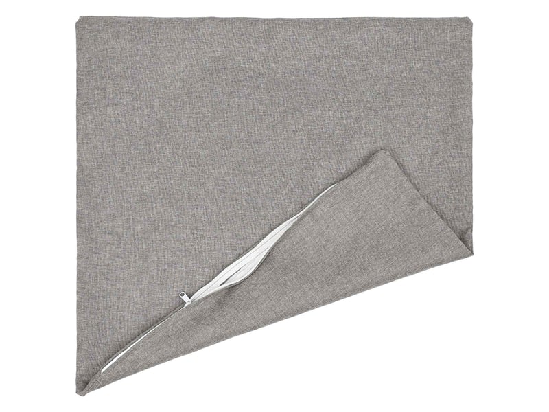  Lot de 2 coussins avec oreiller, coussins décoratifs heerlen gris nuage tissu cf50243  - Conforama C