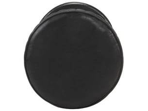 Tabouret de bar, chaise de bar noir cuir véritable