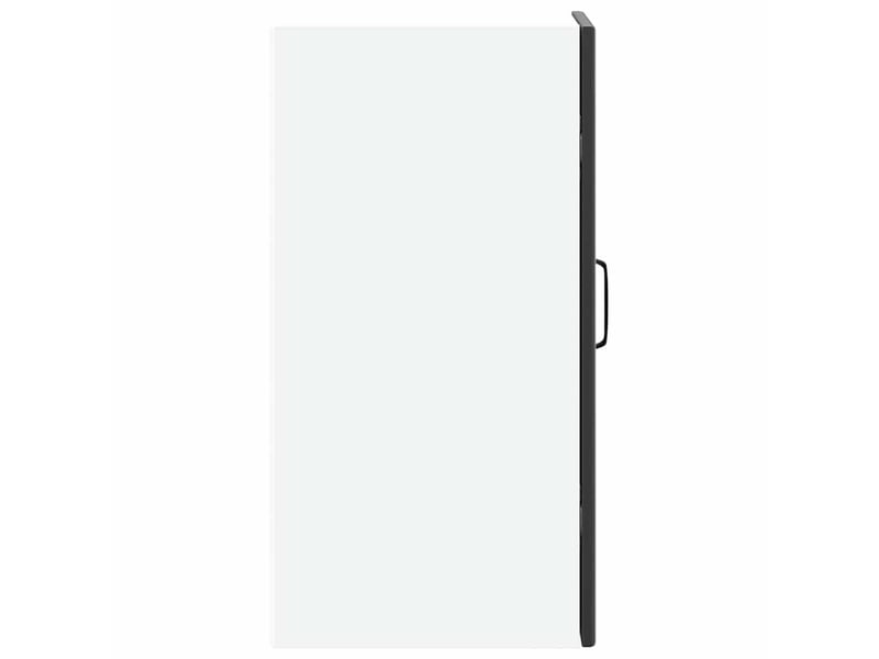  Meuble de rangement, armoire murale de cuisine kalmar noir bois d'ingénierie shl1279  - Conforama E
