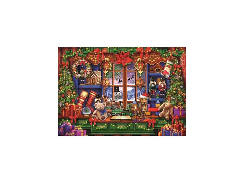  Puzzle de noël 1000 pieces ye old christmas shoppe 70 x 50 cm CLE8005125371280 - Conforama B