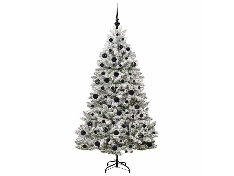 Sapin de noël - arbre de noël artificiel 180 cm 300 led blanc chaud - Conforama D