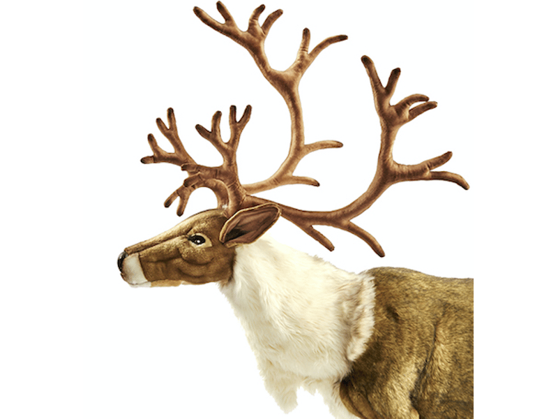  Hansa peluche geante renne nordic 130 cm h et 120 cm l 6916 - Conforama B
