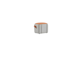 Pouf / repose pied 31.5x24x29cm gris