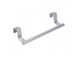 Porte-serviettes de porte d'armoire, support de barre porte-serviettes en acier inoxydable