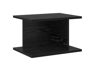 Table de chevet - cabinet de chevet - table de nuit chêne noir 40 x 30 x 25 cm bois d'ingénierie
