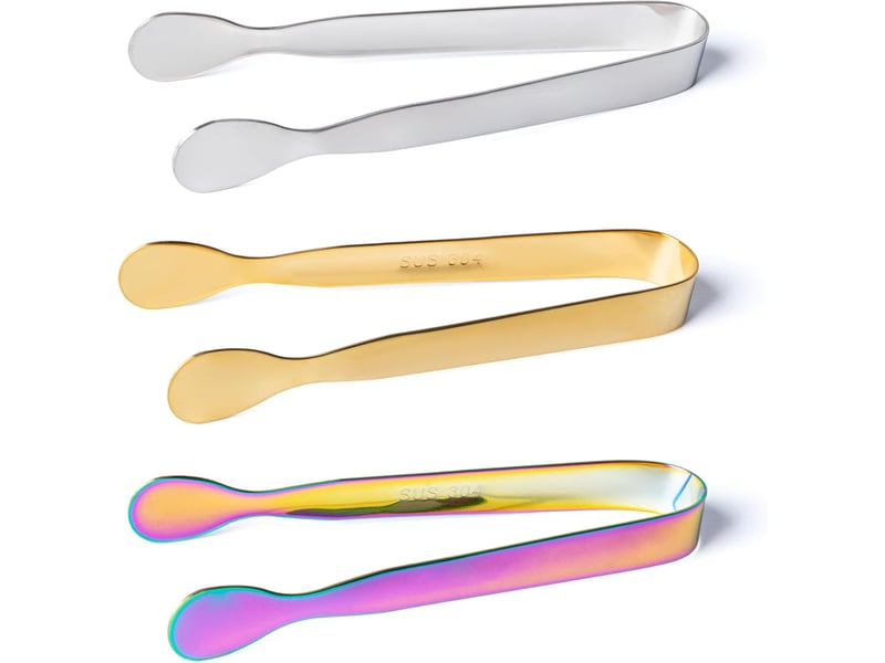  3 pcs pince a sucre, pince à glaçons en acier inoxydable, pinces a bonbon, mini multifonction pinces de service, pour sucre, biscuit, glace, buffet NO Commercial reference - Conforama A