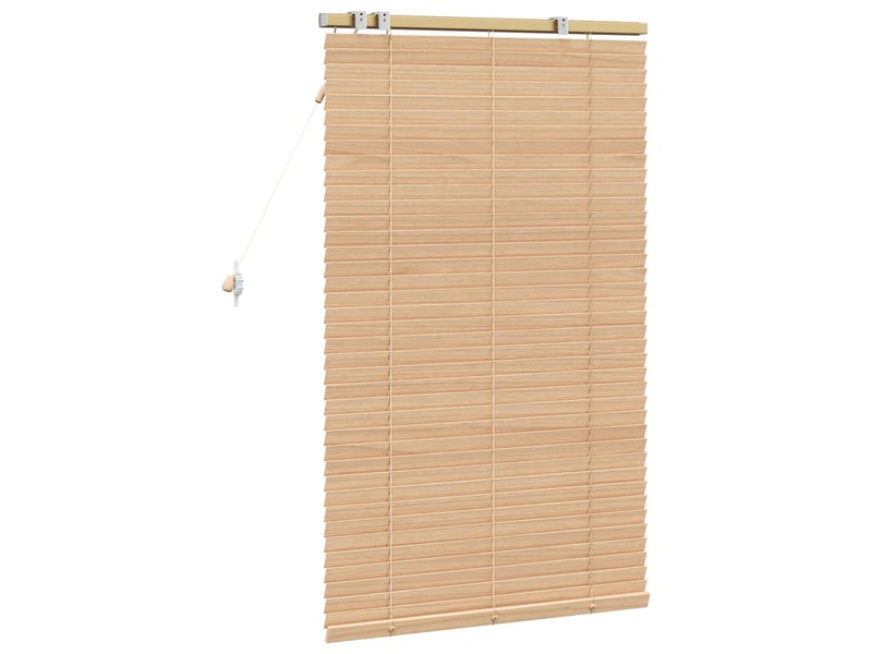 Store vénitien, store de fenêtre aspect chêne 75 x 130 cm 35 mm cf47664 - Conforama D