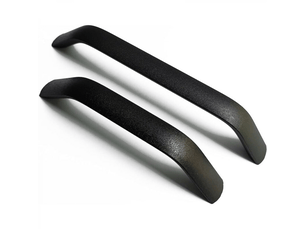2 poignées noires entraxe 160 mm, tiroir‑armoire‑cuisine‑chambre