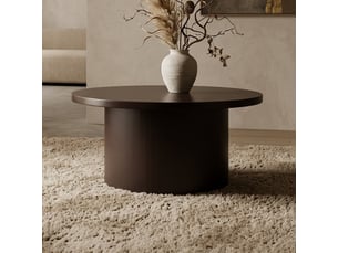 Table basse  coloris marron MOBILIER DECO 