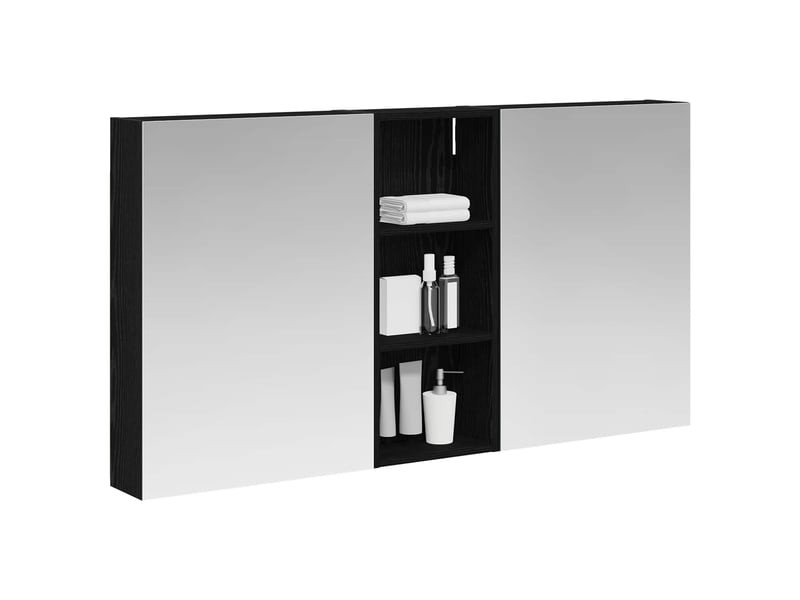  Ensemble de meubles de salle de bain 3 pcs 130x14.5x70 cm shl3912  - Conforama C