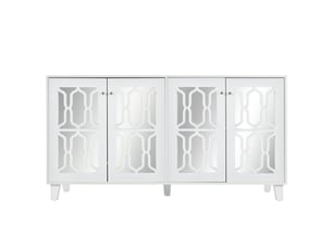 Buffet 4 porte(s)  0 tiroir(s) BGSRYAO  - 160 cm coloris blanc 