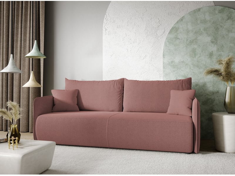  Canapé convertible 4 places forest rose  - Conforama B