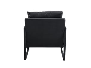 Fauteuil fixe   Tissu noir vendu A l'unité