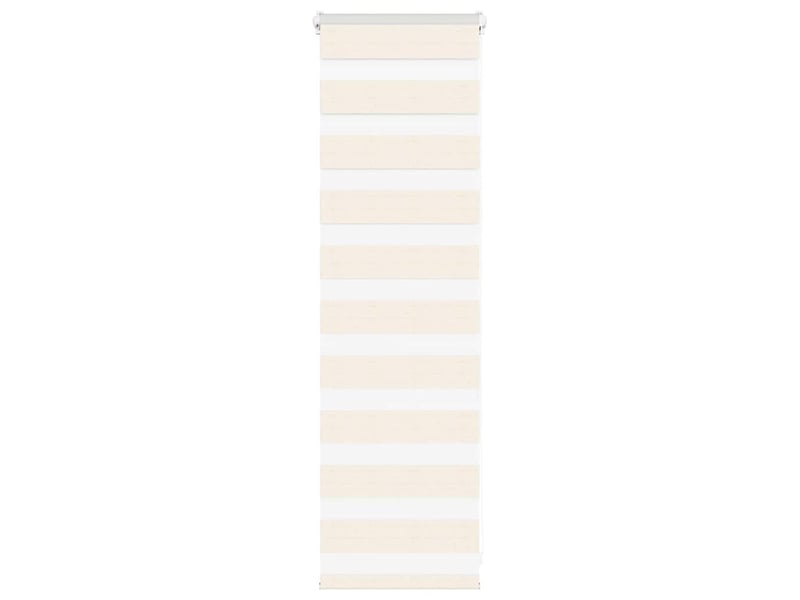 Store zèbre, store de fenêtre beige marbré largeur du tissu 40,9 cm polyester cf48295 - Conforama B