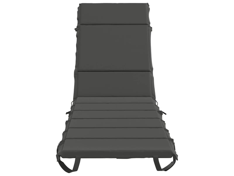 Coussin de transat, coussin pour bain de soleil gemert 100 % polyester anthracite cf56106 - Conforama D