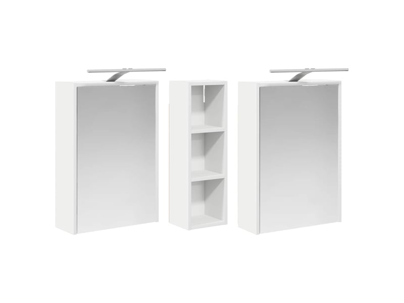  Ensemble de meubles de salle de bain 3 pcs 106x16x62.5 cm shl7168  - Conforama E