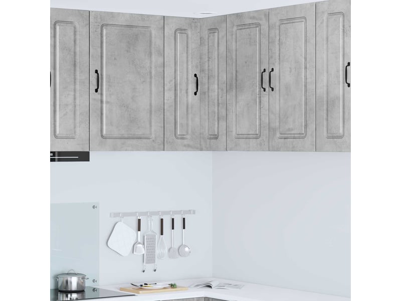 Panneau de lave-vaisselle kalmar gris béton 57x57x80cm - Conforama B