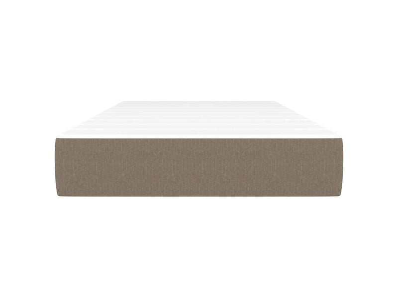  Matelas à ressorts ensachés pour enfants fermeté moyenne taupe 80x160 cm tissu  - Conforama C