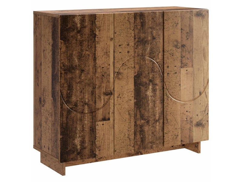  Buffet salon, buffet de rangement bois ancien 85,5x31x75 cm bois d'ingénierie shl7596  - Conforama A