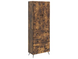 Armoire <strong></strong> <strong></strong> coloris bois clair largeur 66 cm