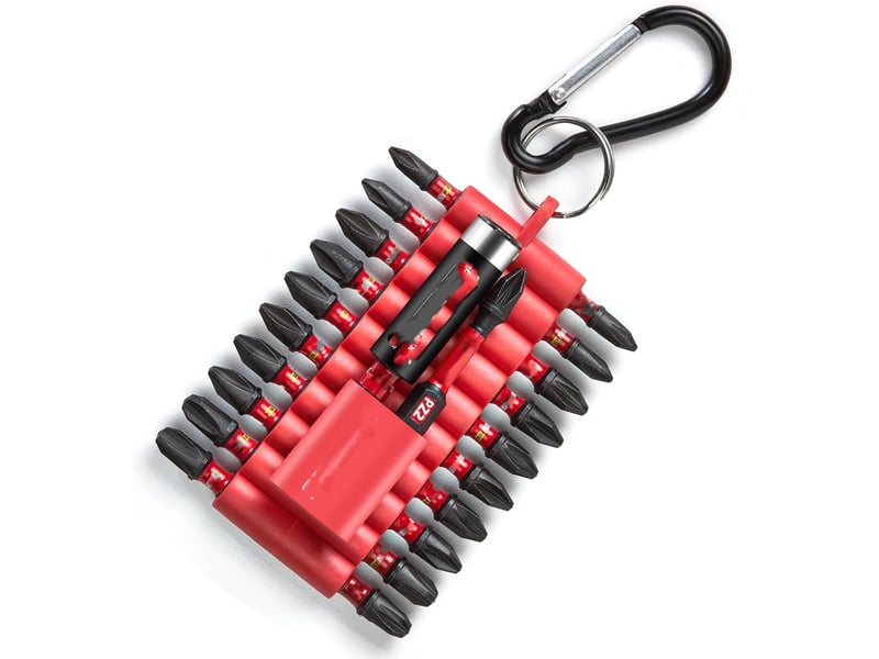 Lot de 22 embouts de vissage 2550mm ph pz, s2 acier allié magnétique embout de tournevis - Conforama A