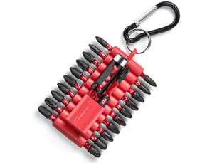 Lot de 22 embouts de vissage 2550mm ph pz, s2 acier allié magnétique embout de tournevis