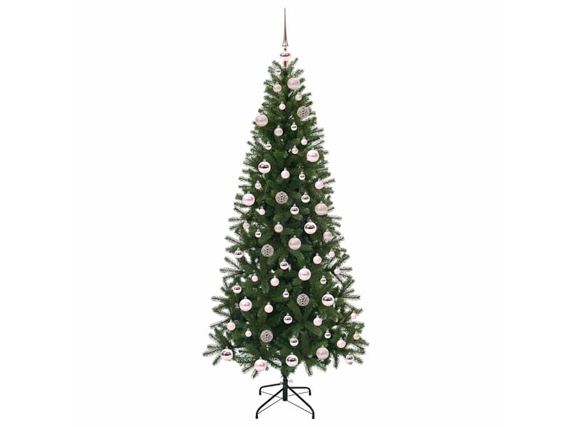Sapin de noël artificiel, arbre de noël vert 180 cm pe et pvc shl8681 - Conforama D