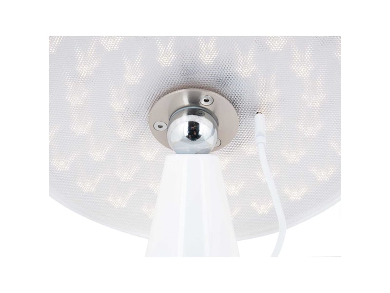  Lampe à poser led phoebe blanc  - Conforama D
