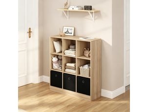 Bibliotheque coloris  bicolore  WISHDOR  - 80 cm x 86.5 cm