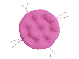 Coussin rond, coussin d'assise rose ø 60 x11 cm tissu oxford cf56627