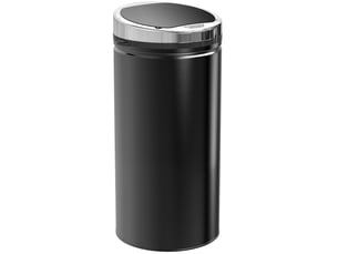 Poubelle automatique 42 l 30,5 x 30,5 x 68 cm capteur noire