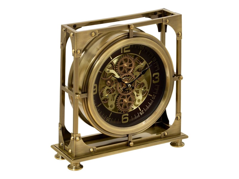  Horloge à poser lou 30x32cm doré LOU - Conforama A