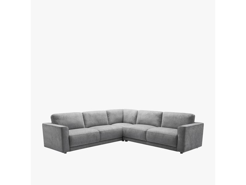  Canapé d'angle réversible en tissu gris  - Conforama A