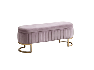 Banquette lit convertible couchage Quotidien <strong></strong> <strong></strong> rose