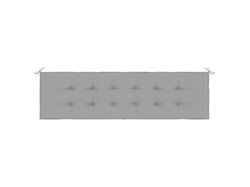  Coussin de banc de jardin, coussin d'assise gris 180x50x3 cm tissu oxford cf52729  - Conforama D