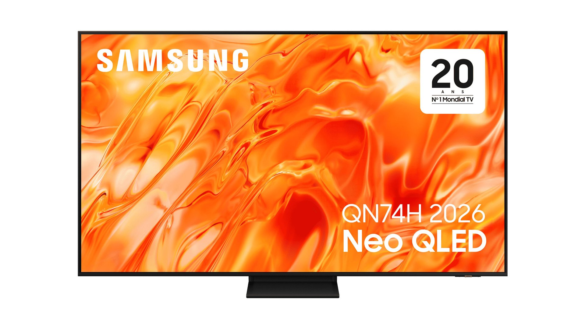 SAMSUNG TV 163 cm UHD 4K Mini Led SAMSUNG TQ65QN74H Noir 89 Conforama