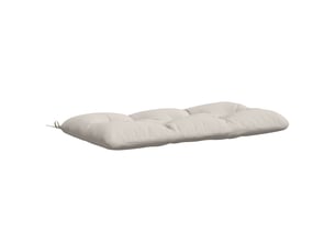 Coussin de banc, coussin d'assise, coussin de canapé vianen 100 % polyester blanc 100 x 60 x 12 cm cf53955