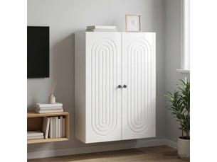 Armoire     <strong></strong> <strong></strong> coloris miroir largeur 66 cm