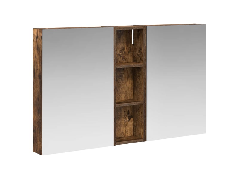 Ensemble de meubles de salle de bain 3 pcs 100x10.5x60.5 cm shl5878 - Conforama A