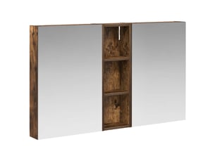 Ensemble de meubles de salle de bain 3 pcs 100x10.5x60.5 cm shl5878