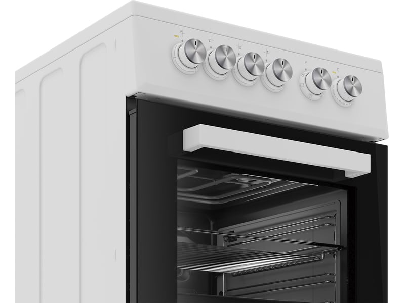 Cuisinière vitrocéramique 50 cm BEKO FSE57000WC - Conforama G