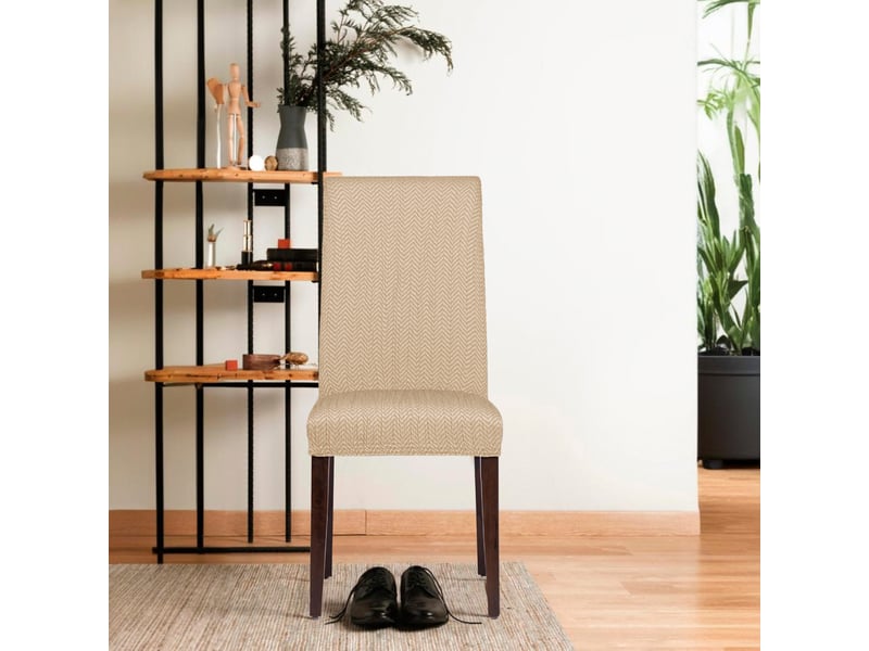 Housse de canapé apollo, fauteuil avec dossier, lot de 2 c01  - Conforama C