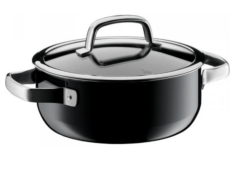  Faitout bas fusiontec mineral noir 20 cm wmf 0514555290  - Conforama A