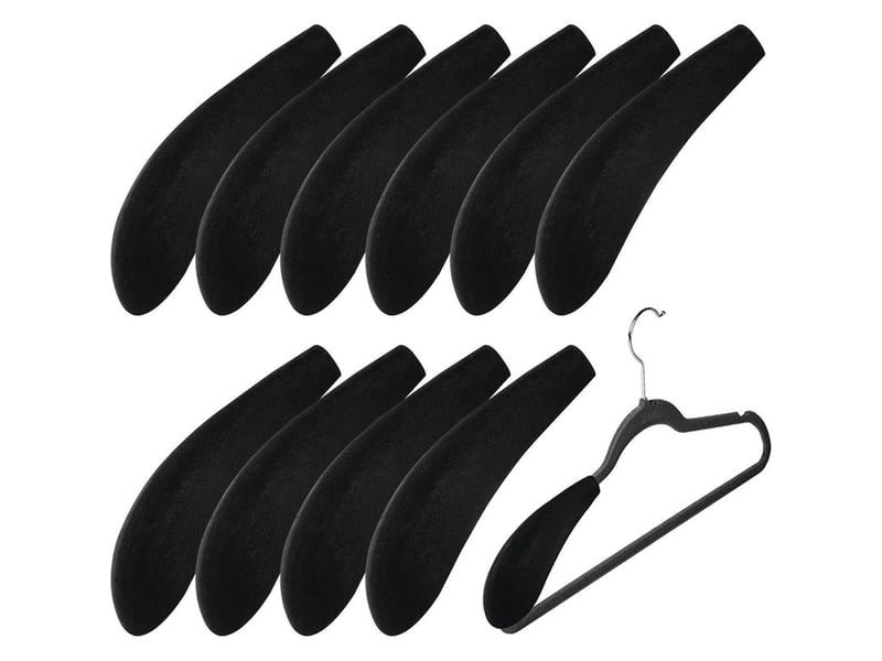  Csparkv lot de 10 cintres en mousse pour cintres pour pulls, sans bosses, coussinets de cintres standard pour placard, armoire, larges cintres standard pour la maison, les bureaux  - Conforama A