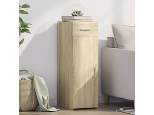 Buffet - bahut - meuble de rangement chêne sonoma 30x42,5x93 cm bois d'ingénierie