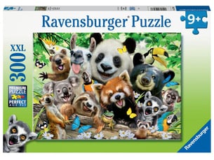 Puzzle 300 p xxl - le selfie des animaux sauvages