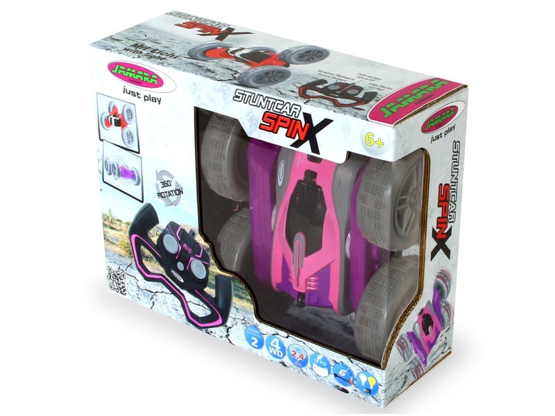 Spinx stuntcar lilas-rose 2,4ghz 410175 - Conforama C