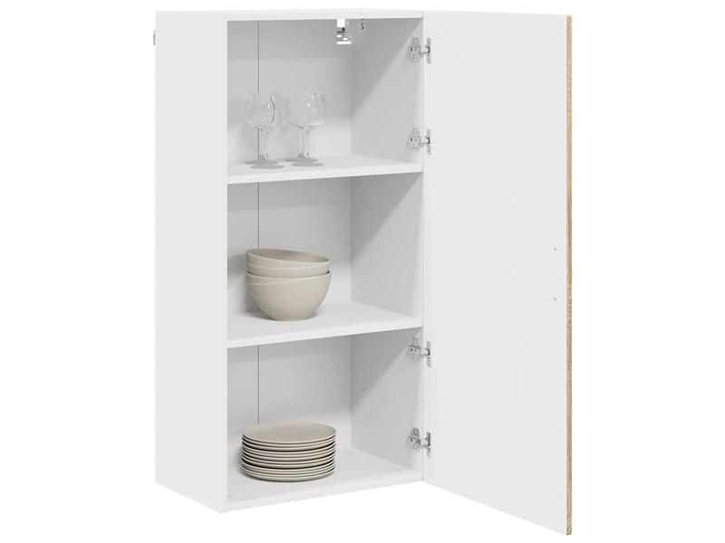  Meuble mural de cuisine, armoire de cuisine chêne sonoma 50x31x100cm shl5354  - Conforama C
