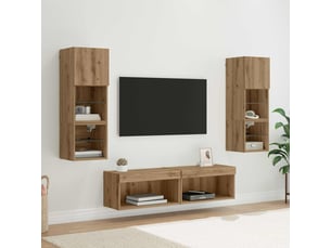 Meuble tv coloris bois clair  <strong></strong>  <strong></strong>