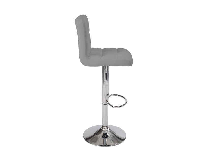  Lot de 2 tabourets de bar réglables pivotants sivan gris 173 SIVAN - Conforama C